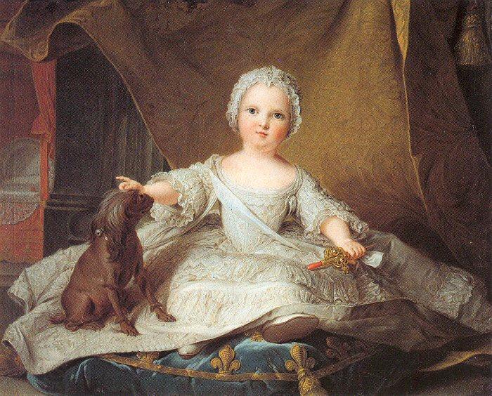 Jean Marc Nattier Marie Zephyrine of France as a Baby China oil painting art